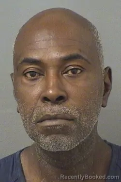 Mugshot of Donnel Mangum booked in Palm Beach County, Florida on August 21, 2026