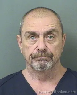 Mugshot of Charles Madison Russow booked in Palm Beach County, Florida on August 22, 2026