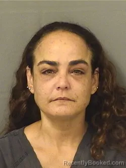 Mugshot of Daniela Ruestagarcia booked in Palm Beach County, Florida on August 22, 2026