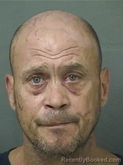 Mugshot of Mark Prentice Fletcher booked in Palm Beach County, Florida on August 22, 2026