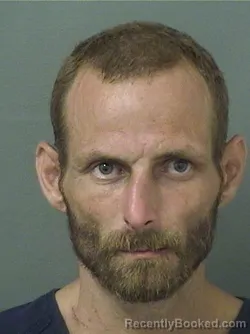 Mugshot of Kenneth Vincent Martin booked in Palm Beach County, Florida on August 22, 2026