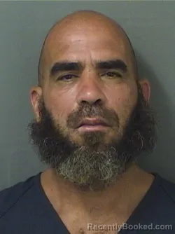 Mugshot of David Rafael Betancessaiz booked in Palm Beach County, Florida on August 22, 2026