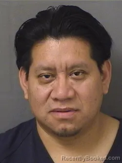 Mugshot of Yovani Secundino Matzirlopez booked in Palm Beach County, Florida on August 22, 2026
