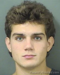 Mugshot of Anthony Michael Bishop booked in Palm Beach County, Florida on August 23, 2026