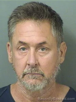 Mugshot of Kevin Donelson Jones booked in Palm Beach County, Florida on August 23, 2026