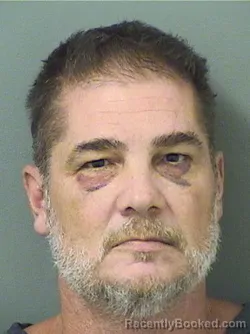 Mugshot of Robert Dale Engelhardt booked in Palm Beach County, Florida on August 23, 2026