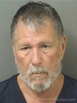Mugshot of Franklin M Galego booked in Palm Beach County, Florida on August 23, 2026