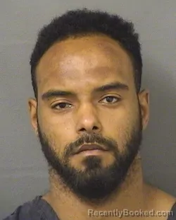 Mugshot of Jamee Owen Jr Scarboro booked in Palm Beach County, Florida on August 23, 2026