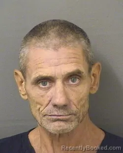 Mugshot of David Louis Jeanneret booked in Palm Beach County, Florida on August 23, 2026