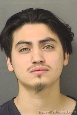 Mugshot of Vicente Renteria Hernandez booked in Palm Beach County, Florida on August 23, 2026