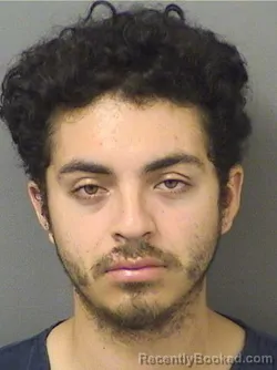 Mugshot of Jonathan Jose Osorio booked in Palm Beach County, Florida on August 24, 2026