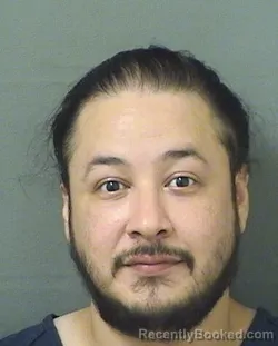 Mugshot of Ramon Guzman booked in Palm Beach County, Florida on August 24, 2026