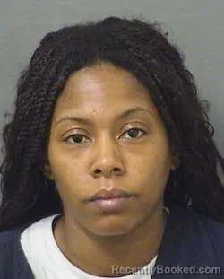 Mugshot of Nicole Dixon booked in Palm Beach County, Florida on August 24, 2026