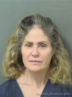 Mugshot of Alison Dayle Abrahams booked in Palm Beach County, Florida on August 24, 2026