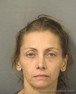 Mugshot of Anna Marshall booked in Palm Beach County, Florida on August 24, 2026