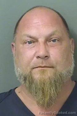 Mugshot of James Turgeon booked in Palm Beach County, Florida on August 24, 2026