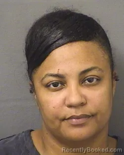 Mugshot of Danielle Alicia Wright booked in Palm Beach County, Florida on August 25, 2026
