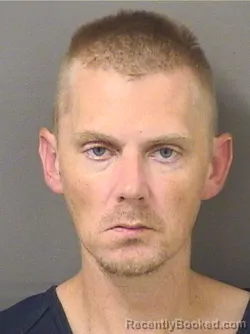 Mugshot of Evin Wade White booked in Palm Beach County, Florida on August 25, 2026