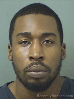 Mugshot of Leshaun J Barrett booked in Palm Beach County, Florida on August 25, 2026