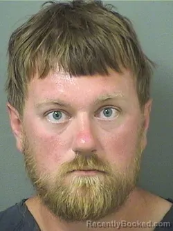 Mugshot of Michael C Andrews booked in Palm Beach County, Florida on August 25, 2026
