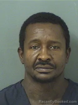 Mugshot of Keiontae Renard Bailey booked in Palm Beach County, Florida on August 25, 2026