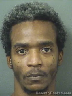 Mugshot of Joey Lamar Bivins booked in Palm Beach County, Florida on August 25, 2026