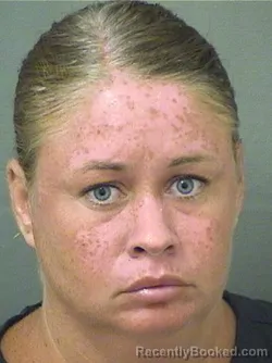 Mugshot of Tracy Ann Rutledge booked in Palm Beach County, Florida on August 25, 2026