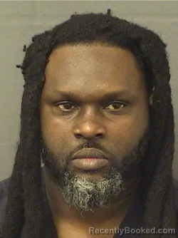 Mugshot of Jermaine Moment booked in Palm Beach County, Florida on August 26, 2026