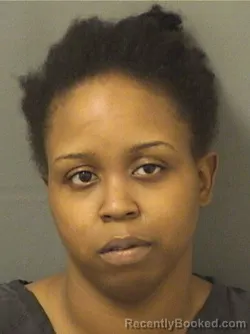 Mugshot of Ronkesha Rene Lawrence booked in Palm Beach County, Florida on August 26, 2026