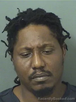 Mugshot of Timothy Tyrell Johnson booked in Palm Beach County, Florida on August 26, 2026