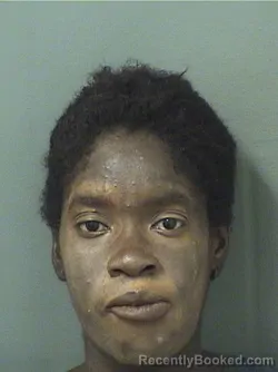 Mugshot of Jacqueniece Shontoya Francis booked in Palm Beach County, Florida on August 26, 2026