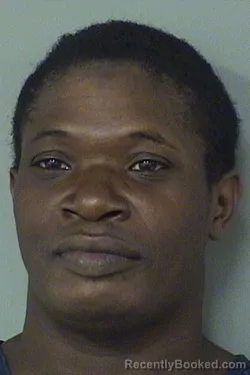 Mugshot of Kendall Atwon Henderson booked in Palm Beach County, Florida on August 26, 2026
