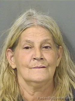 Mugshot of Rosalie Catherine Manfre booked in Palm Beach County, Florida on August 26, 2026