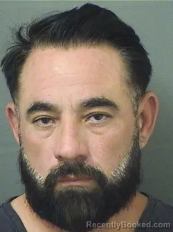 Mugshot of Julio Rachid Jalil booked in Palm Beach County, Florida on August 26, 2026