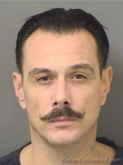 Mugshot of John Mario Digiovanni booked in Palm Beach County, Florida on August 26, 2026