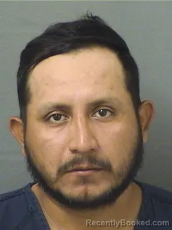 Mugshot of Angel Robleroperez booked in Palm Beach County, Florida on August 26, 2026