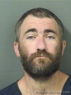 Mugshot of Steven William Conklin booked in Palm Beach County, Florida on August 27, 2026