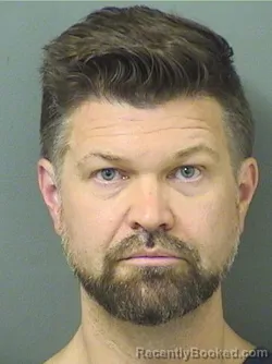 Mugshot of Kyle Edward Williams booked in Palm Beach County, Florida on August 27, 2026