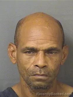 Mugshot of Pierre Hawkins booked in Palm Beach County, Florida on August 27, 2026