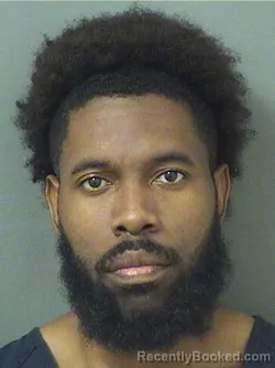 Mugshot of Huntley Cameron booked in Palm Beach County, Florida on August 27, 2026