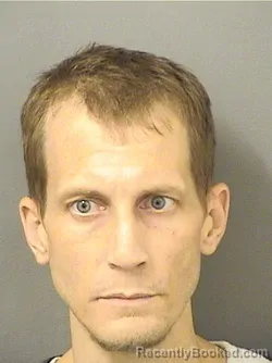 Mugshot of Joseph Vincent Ward booked in Palm Beach County, Florida on August 27, 2026
