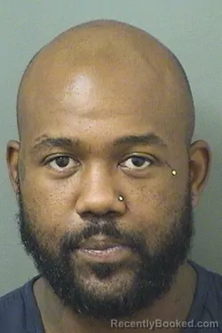 Mugshot of Justin Patrick Conley booked in Palm Beach County, Florida on August 27, 2026