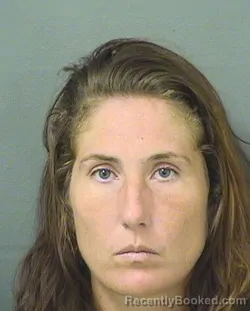 Mugshot of Mikala Harper booked in Palm Beach County, Florida on August 27, 2026