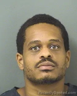 Mugshot of Andre Wade booked in Palm Beach County, Florida on August 27, 2026