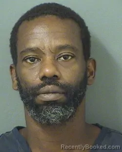 Mugshot of Michael Anthony Thomas booked in Palm Beach County, Florida on August 27, 2026