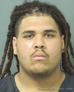 Mugshot of Jayden Otto Pena booked in Palm Beach County, Florida on August 27, 2026
