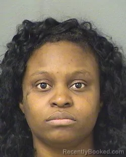 Mugshot of Raquel Raynetta Hester booked in Palm Beach County, Florida on August 27, 2026