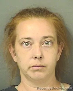 Mugshot of Ashley Cotner booked in Palm Beach County, Florida on August 27, 2026