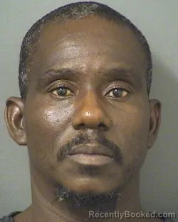 Mugshot of Marc Esner Joseph booked in Palm Beach County, Florida on August 28, 2026