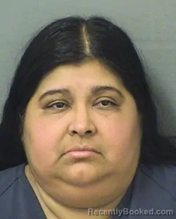 Mugshot of Suyapa Jaqueline Romerolopez booked in Palm Beach County, Florida on August 27, 2026
